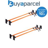 Vaunt Telescopic Drywall Support Bars X4 Poles 2895mm 30kg Max Load V1453001