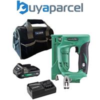 Hikoki N18DSLW4Z 18v Cordless 23G Stapler + X1 2AH Battery + Charger + Bag