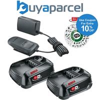 Bosch Starter Set 18V PBA 2x 1.5Ah Battery + Compact Charger Kit - Power For All