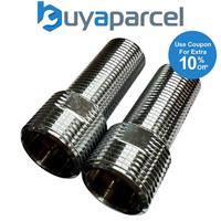 Triton Bar Mixer Straight Inlet Connector Fitting 3/4 15mm 22mm BSP Thread Pair