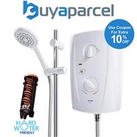 Triton T80 Pro-Fit Electric Shower 10.5kw - Pro Fit Duraflow Anti Scale Shower