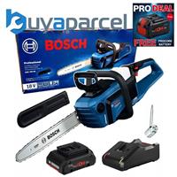 Bosch Professional GKE 18V-40 18V BITURBO Brushless Chainsaw 40cm + 4AH Pro Core