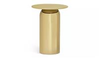 Habitat Roman Side Table - Gold