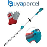 Makita DUN600LZ LXT 18v Brushless Pole Hedge Cutter Trimmer Long Reach + Gloves