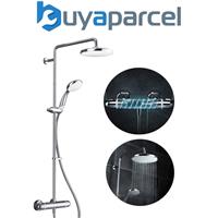 Mira Coda Pro ERD Dual Thermostatic Bar Mixer Diverter Shower Rain Forest Head
