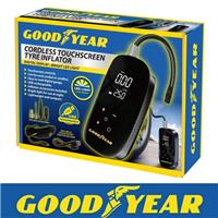 Cordless Tyre Inflator Air Compressor 80W Digital Touchscreen Pump USB LED Light