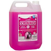 5L Car Screen Wash Ready To Use All Season Windscreen Cleaner Fluid Anti Freeze