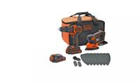 Black + Decker Cordless Hammer Drill & Mouse with Batteries (No Drill Bit Set)