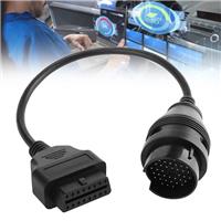 For Mercedes Benz 38 Pin to OBDⅡ OBD2 16 Pin Diagnostic Adapter Connector Cable