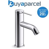 Kohler Components Lever Bathroom Sink Basin Mixer Tap Chrome Monobloc