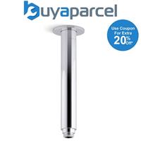 Kohler Katalyst Air 249mm Ceiling Mount Rainhead Shower Arm 10 Polished Chrome