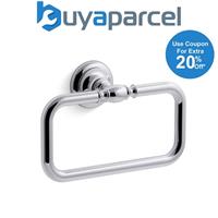 Kohler Artifacts 72571 Towel Ring Holder Polished Chrome Bathroom Cloakroom