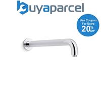 Kohler Katalyst Air 483mm Wall-Mount Rainhead Shower Arm Round + Flange Chrome