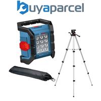 Bosch GLI 18V-1200C 18v LED Cordless Floodlight Site Light Bluetooth + Tripod
