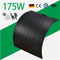 175W Full Black Flexible Solar Panel Mono 12V RV Marine Caravans home Rooftop UK