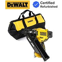 DeWalt XR DCN930N Cordless 18v Brushless 90mm Framing Nailer 1st Fix + Tool Bag
