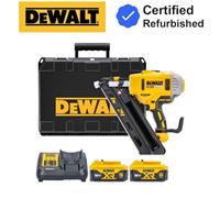 DeWalt XR DCN692P2 Cordless 18v Brushless 90mm Gasless Framing Nailer 2 X 5ah