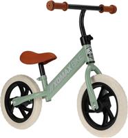 XQ Max Kids Balance Bike 12'' Toddler Training Bike Lightweight Metal Green