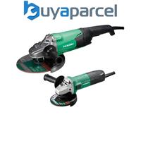 HiKOKI 240v Grinders G23ST 230 9" G12SS/J2 115 4 1/2" Twin Pack G23ST/G12STXJ1Z