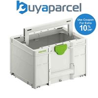 Festool Systainer 3 Tote ToolBox SYS3 TB M 237 Carry Box 16 40KG Max 204866