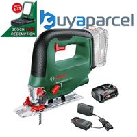 Bosch 0603011100 UniversalSaw 18v 18V-100 Cordless Jigsaw + 2.5AH Battery Kit