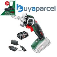 Bosch 06033D5100 AdvancedCut 18v NanoBlade Mini Chainsaw + 2.5AH Battery Kit