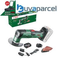Bosch 18v Multifunction Multi Tool UniversalMulti Starlock + 2.5AH Battery Kit