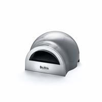 Delivita 1004 Wood Fired Pizza Oven Outdoor Garden Patio Hale Grey Portable:
