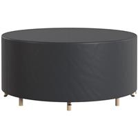 214 cm Round Garden Furniture Cover Waterproof Garden Set Cover 420D Refurbished