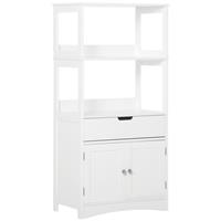 Bathroom Floor Cabinet Storage Unit Kitchen Cupboard W/ Doors Drawer Refurbished