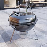 SALE Small Kettle Grill Patio Garden Fire Pit Portable BBQ Pin Legs Black