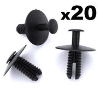 20x BMW Expanding Rivets- Plastic Trim Clips for bumpers, sills, skirts & covers