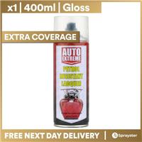 1 x 400ml Clear Petrol Resistant Lacquer Gloss Spray Paint Aerosol Auto Extreme