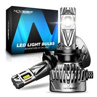 Novsight 130W 30000LM H7 LED Headlight Bulbs Conversion Kit 6500K White Hi/Low