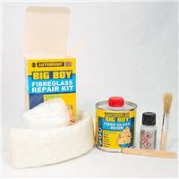 Fibre Glass Resin Repair Kit Bond Moulding Hardener Matting Car Boat All In One