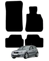 For BMW 1 Series E87 Hatchback 2003-2012 Tailored Carpet Car Mats Black 4pc