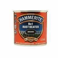 Hammerite No.1 Rustbeater Metal Paint Quick Drying Dark Brown 250ml