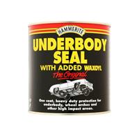 Hammerite Underbody Seal With Waxoyl Black Car Underseal 1L