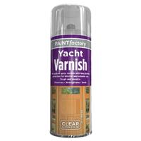 Yacht Varnish Spray Paint Aerosol Auto Car Lacquer Wood Metal 400ml
