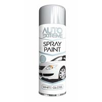 White Gloss Spray Paint Aerosol Auto 250ml Car Van Bike Restore Metal