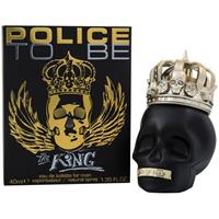 Police To Be The King Eau de Toilette 40ml Spray For Him - NEW. EDT - Men's