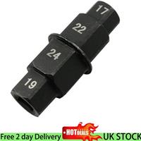 Motorcycle Hex Allen Key Front Wheel Hub Axle Spindle Wrench 17mm 19mm 22mm 24mm