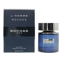 Rochas L'Homme Eau de Toilette 60ml Spray For Him - NEW. Men's EDT