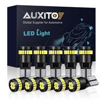 10Pc T10 CAR BULBS LED ERROR FREE CANBUS SMD XENON WHITE W5W 501 SIDE LIGHT BULB