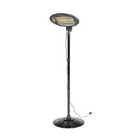 Home Electric Patio Heater - Black - 1 Year Guarantee