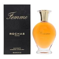 Rochas Femme Eau de Toilette 100ml Spray For Her - NEW. Women's EDT
