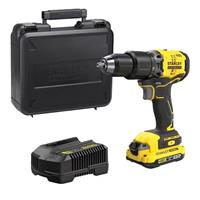 STANLEY 18V FATMAX V20 Cordless B/less Hammer Drill 1 x 2.0AhSFMCD715D1KQ-GB