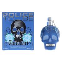 Police To Be Tattooart Eau de Toilette 40ml Spray For Men - NEW. EDT - For Him