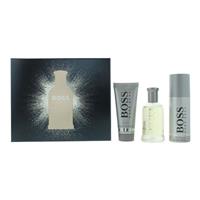 Hugo Boss Bottled Eau de Toilette 100ml, Shower Gel + Deodorant Spray Gift Set