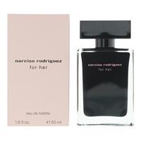 Narciso Rodriguez For Her Eau de Toilette 50ml Spray Women's - NEW. EDT